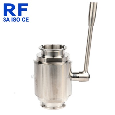 RF New-Type Female Threaded Manual Direct Way Ball Valve